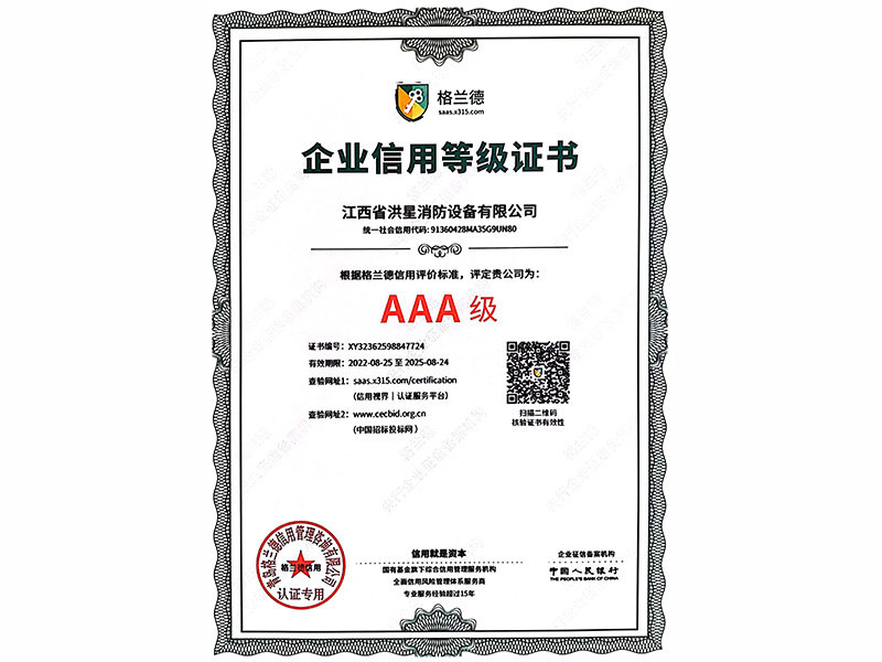 信用等級(jí)AAA